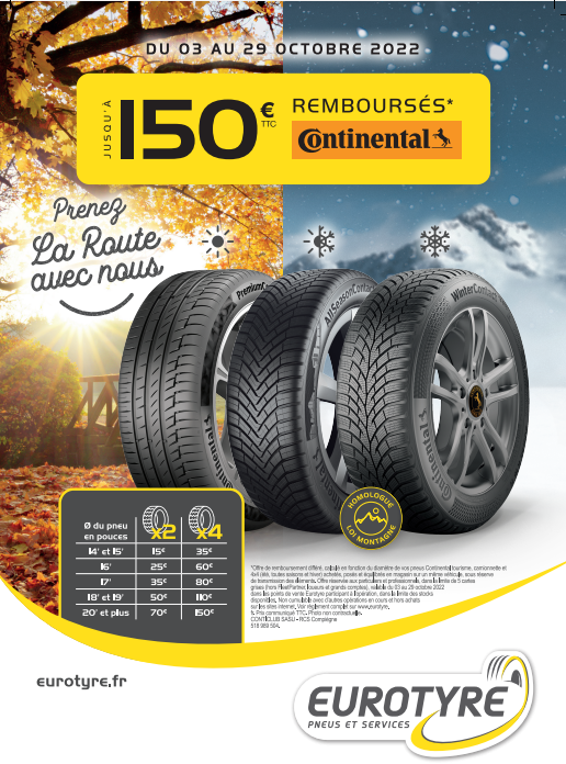 offre continental auch