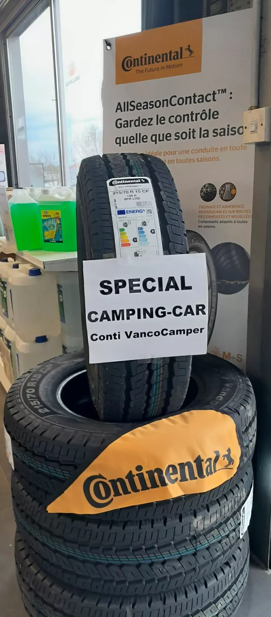 La saison redémarre sur les pneus Continental pour Camping-car