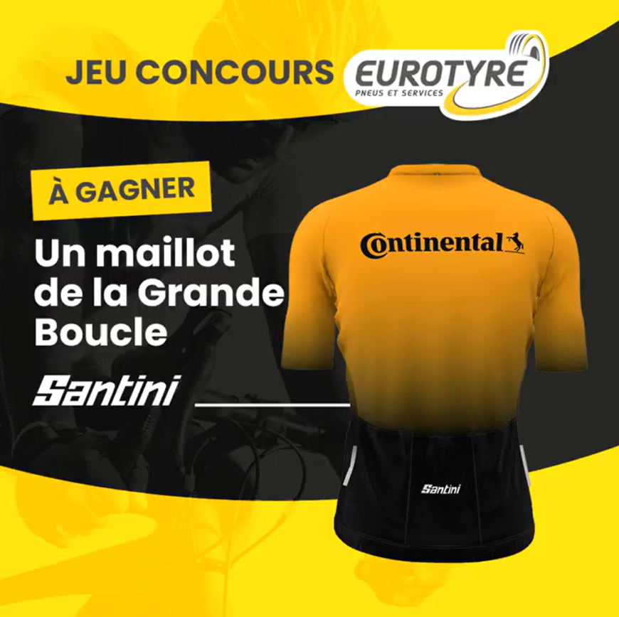 Jeu Concours Eurotyre Tour de France